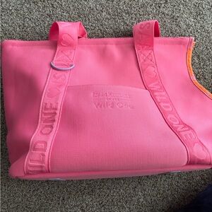 Wild One Pink Dog Carrier Tote